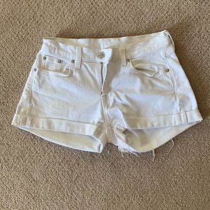 J Crew White Shorts